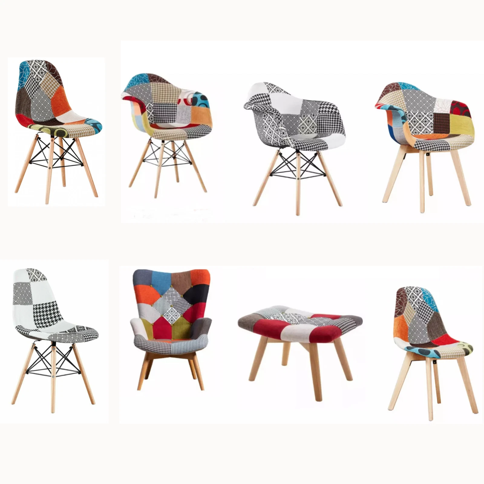 Patchwork Dining Chair Sloane Harper Lounge Chair 